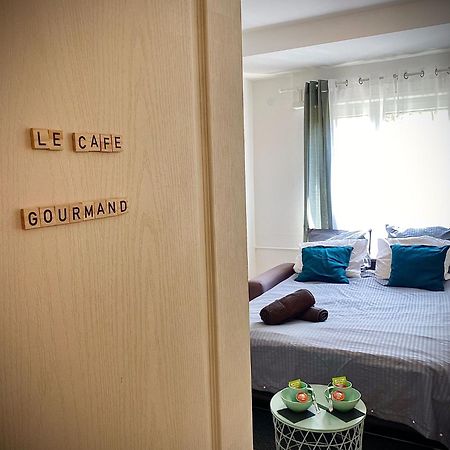 Studio Le Cafe Gourmand - Proche Gare - Coin Tranquille ミュルーズ エクステリア 写真
